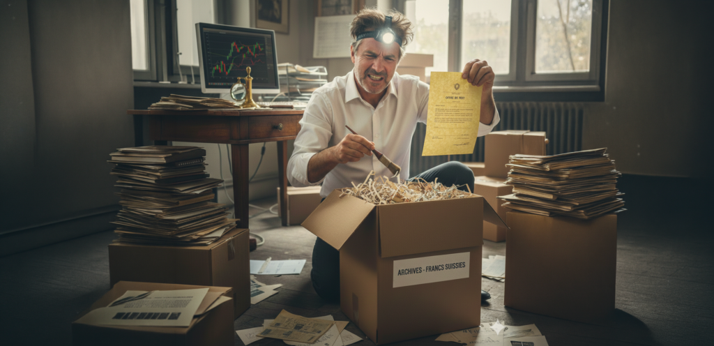 Prêts en francs suisses : comment reconstituer votre dossier en cas de perte de vos documents contractuels ?