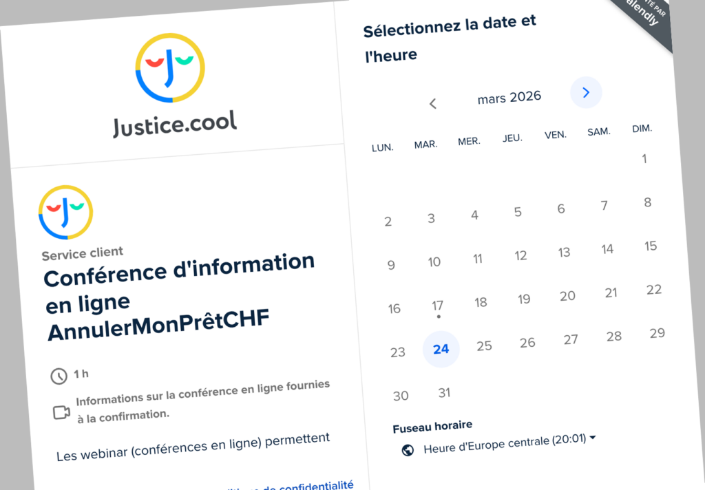 [Webinaire] Prêts en francs suisses : posez vos questions en direct à nos avocats tous les mardis soirs