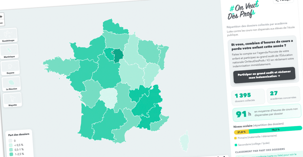 Manque de professeurs : une analyse des disparités territoriales
