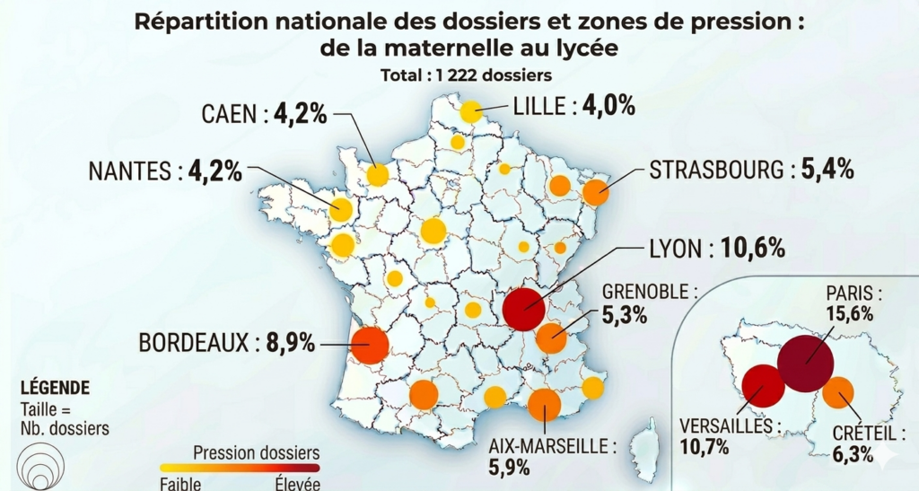Pénurie de profs : la carte de France de l&rsquo;inégalité scolaire